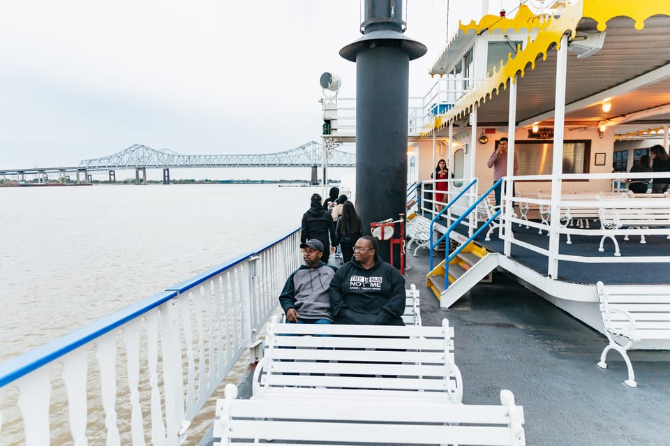 Book your New Orleans: Evening Jazz Boat Cruise with Optional Dinner Experience Today. Discover some of the top rated New Orleans Tours with CitizensFor1GreaterNewOrleans.com.