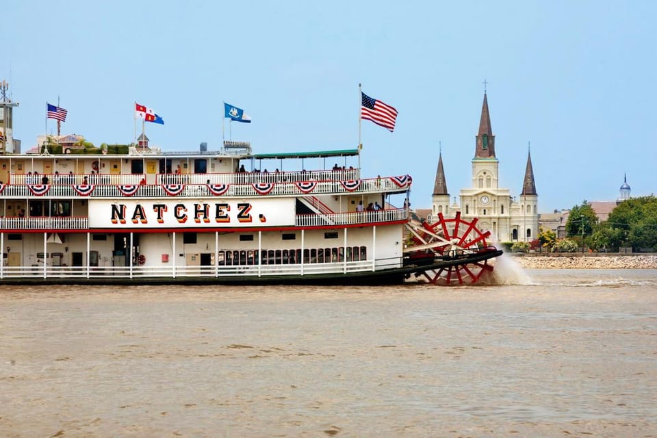 Book your New Orleans: Steamboat Natchez Jazz Cruise with Lunch Option Experience Today. Discover some of the top rated New Orleans Tours with CitizensFor1GreaterNewOrleans.com.